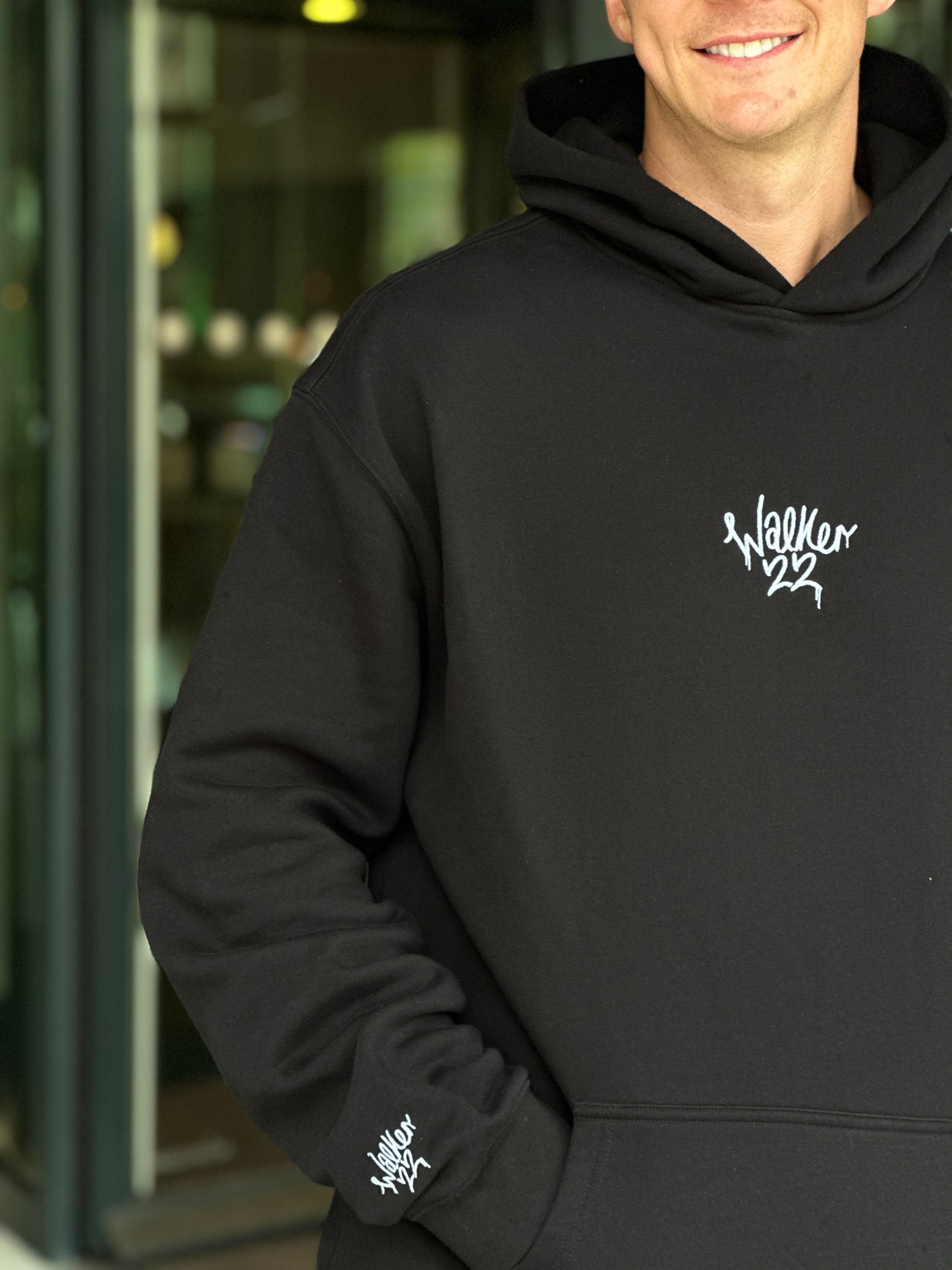 NEW Premium Walker Graffiti Embroidered Hoodie