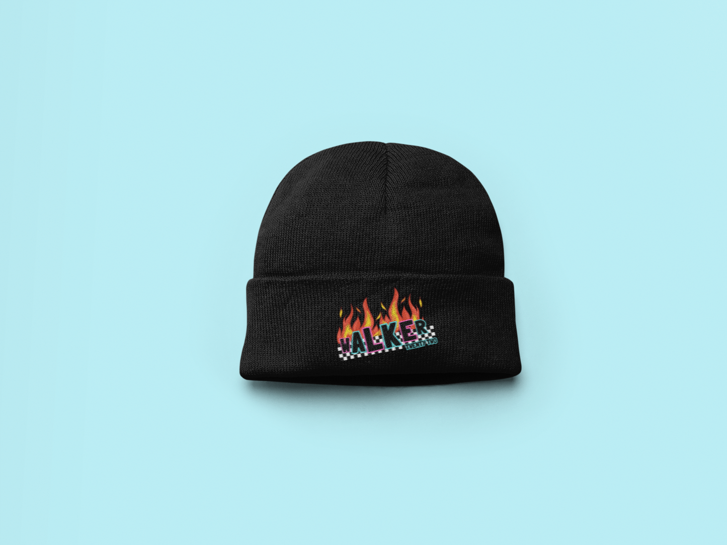 Walker Fire Beanie Black