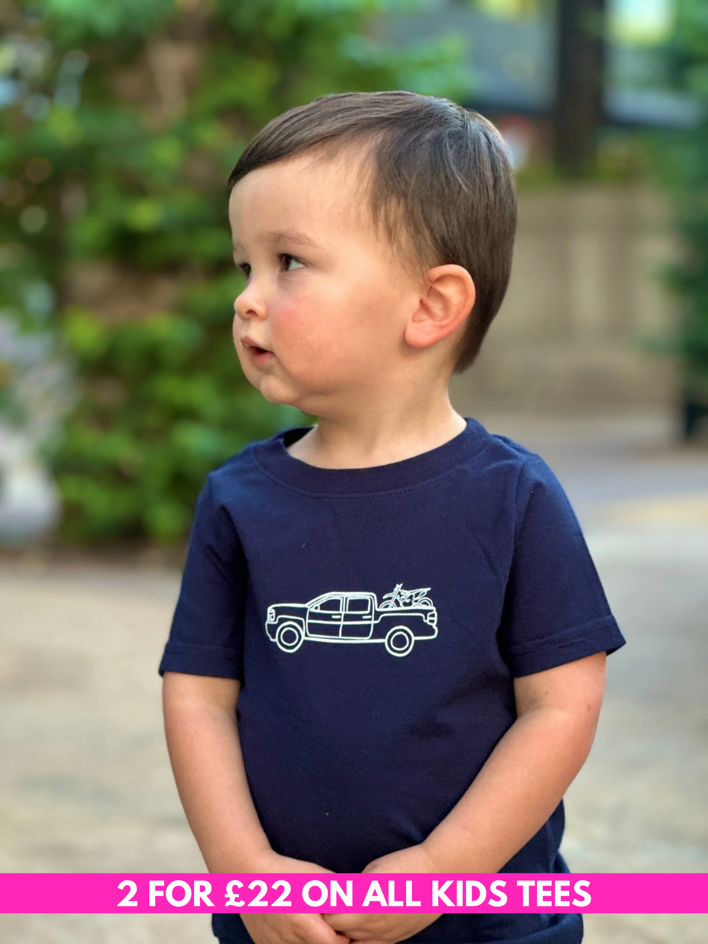 KIDS Truck Tee (navy)