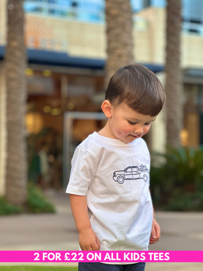KIDS Truck Tee (white)