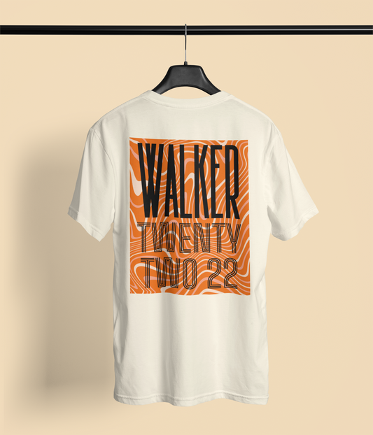 Orange Retro Tee