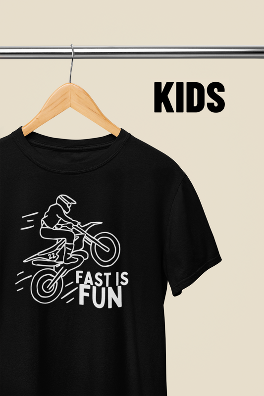 KIDS Fast Is Fun Tee